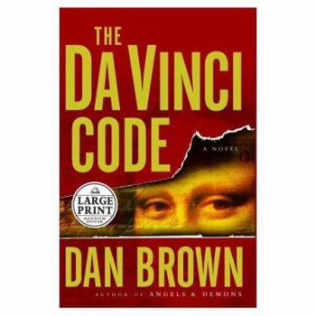 Hardcover The Da Vinci Code [Large Print] Book