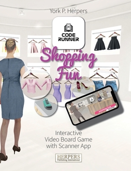 Paperback CODE RUNNER Shopping Fun: Interactive Video Board Game with Scanner App Book