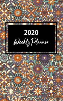 Paperback Weekly Planner: 1 Year Pocket Planner Organizer: Monthly and Weekly Calendar Schedule Organizer and Hand Lettering Notebook, Planner O Book