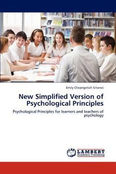 Paperback New Simplified Version of Psychological Principles Book