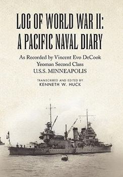 Hardcover Log of World War II: A Pacific Naval Diary Book