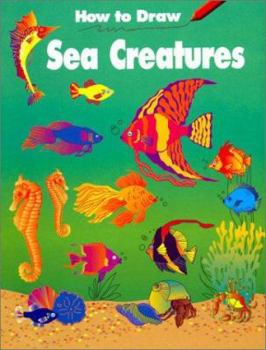 Paperback How to Draw Sea Creatures - Pbk Book