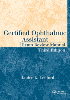 Paperback Certified Ophthalmic Assistant Exam Review Manual Book