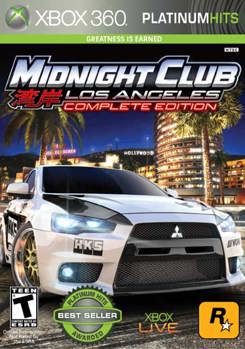 Video Game Midnight Club LA Complete Edition Platinum Hits Book