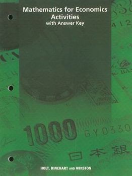 Paperback Civics in Practice: Principles of Government and Economics: Mathematics for Economics Student Workbook with Answers Book