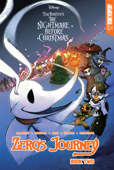 Paperback Disney Manga: Tim Burton's the Nightmare Before Christmas - Zero's Journey, Book 2: Volume 2 Book