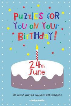 Paperback Puzzles for you on your Birthday - 24th June Book
