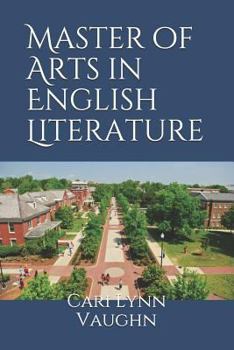 Paperback Master of Arts in English Literature Book