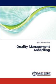 Paperback Quality Management Modelling Book