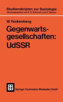 Paperback Gegenwartsgesellschaften: Udssr [German] Book