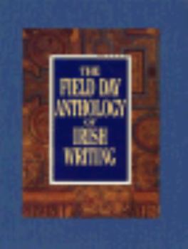 Hardcover Field Day Anthology of Irish Writing Book