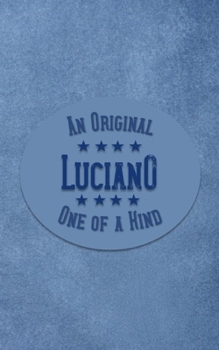 Paperback Luciano: Personalized Writing Journal for Men Book
