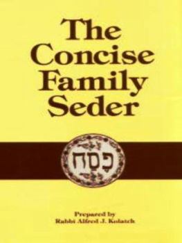 Paperback The Concise Family Seder Book