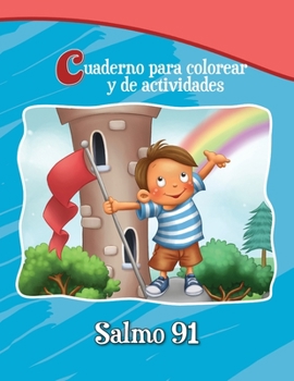 Paperback Salmo 91: Cuaderno para colorear [Spanish] [Large Print] Book