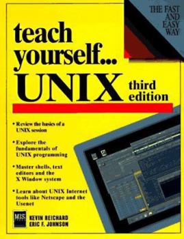 Paperback Teach Yourself-- UNIX Book