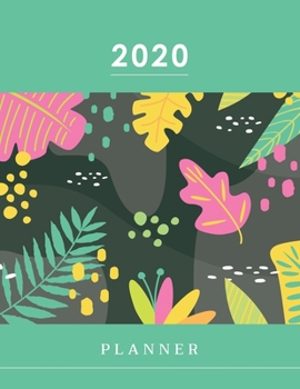 2020 Planner And Diary Large Weekly And Monthly View: 8.5 x 11 inch Bright nature design. Monthly quotes to inspire you. Ideal planner for time management and personal growth.