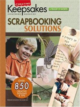 Hardcover Scrapbooking Solutions Book