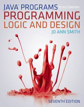 Paperback Java(tm) Programs to Accompany Programming Logic and Design Book