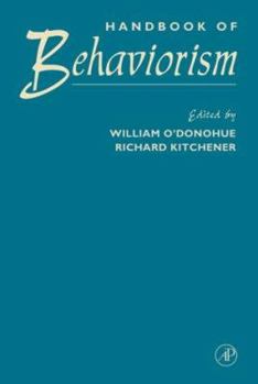 Hardcover Handbook of Behaviorism Book