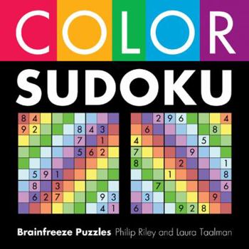 Paperback Color Sudoku: Brainfreeze Puzzles Book