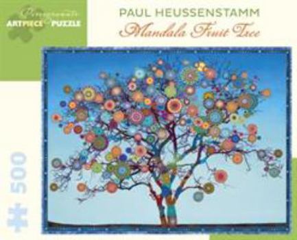 Hardcover Paul Heussenstamm Mandala Fruit Tree 500-Piece Jigsaw Puzzle Aa964 Book