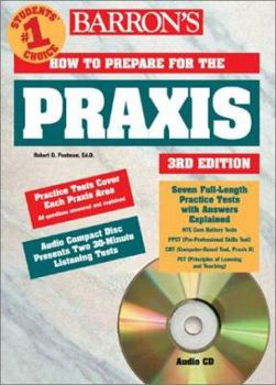Paperback How to Prepare for the Praxis with Audio CD [With CDROM] Book