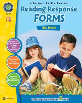 Reading Response Forms Big Book: Grades 1-6 [With Transparencies]