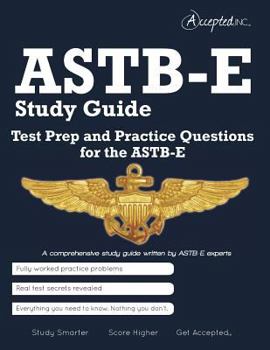 Paperback ASTB-E Study Guide: Test Prep and Practice Test Questions for the Astb-E Book