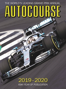 Hardcover Autocourse 2019-2020: The World's Leading Grand Prix Annual-69th Year of Publication Book