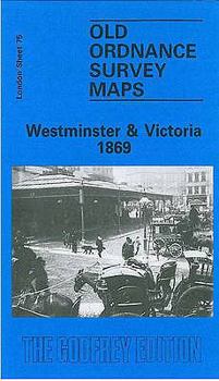 Map Westminster and Victoria 1869: London Sheet 075.1 (Old Ordnance Survey Maps of London) Book