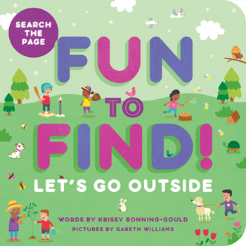 Board book Fun to Find!: Let's Go Outside Book