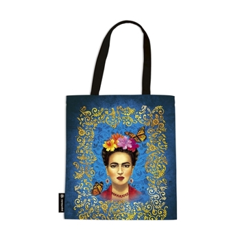Paperback The Colourful Portrait Canvas Bag by Paperblanks (Viva Frida) Book