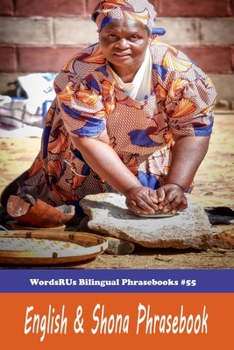 Paperback English & Shona Phrasebook: Chirungu & Shona bhuku reShoko Book