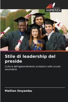 Paperback Stile di leadership del preside [Italian] Book