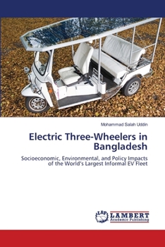 Paperback Electric Three-Wheelers in Bangladesh Book