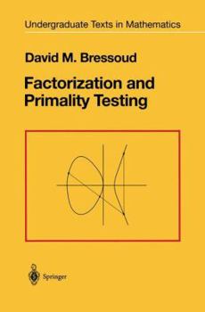 Hardcover Factorization and Primality Testing Book