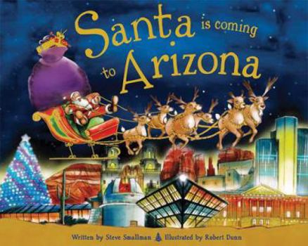 Hardcover Santa Is Coming to Arizona Book