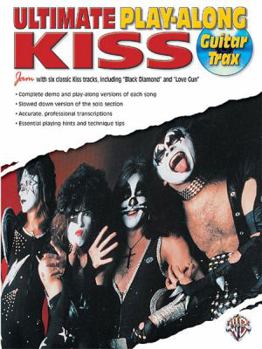 Paperback Ultimate Play-Along Guitar Trax Kiss: Book & CD [With CD] Book