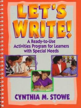 Spiral-bound Let's Write!: A Ready-To-Use Activities Program for Learners with Special Needs Book