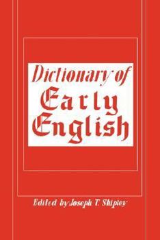 Paperback Dictionary of Early English Book
