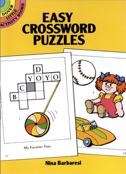 Paperback Easy Crossword Puzzles Book
