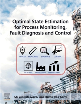 Paperback Optimal State Estimation for Process Monitoring, Fault Diagnosis and Control Book