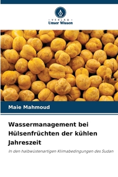Paperback Wassermanagement bei Hülsenfrüchten der kühlen Jahreszeit [German] Book