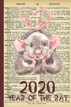 2020 Year Of The Rat: Blank Lined Notebook Journal: Great Vintage Unique Gift For Chinese & Vietnamese Celebrating Chinese New Year & TET (Rat Notebook)