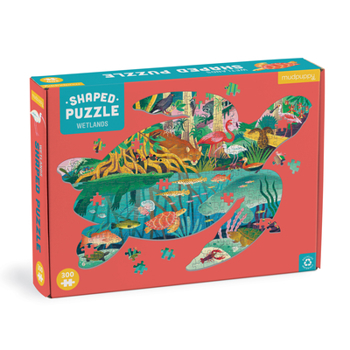 Misc. Wetlands 300 Piece Shaped Scene Puzzle Book