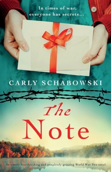 Paperback The Note: An utterly heartbreaking and completely gripping World War Two novel Book