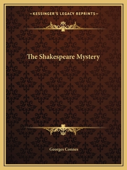 Paperback The Shakespeare Mystery Book