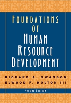 Hardcover Foundations of Human Resource Development Book