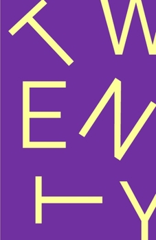 Twenty: Planner 2020 / Diary / Agenda (January until December), 2-page MONTHLY & WEEKLY layouts + notes for SIMPLY ORGANIZING YOUR DAYS (vivid modern cover in ultra purple)