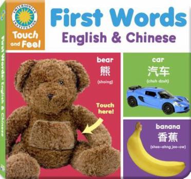 Board book First Words: English and Chinese Book